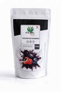 CureFood Biologisch Guarana Poeder – Natuurlijke Energiebron