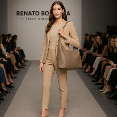 Aurora Taupe Schoudertas