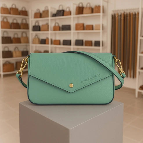 Madeliefje Menta Schoudertas